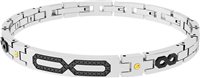 Bracciale Rosso Amante Uomo Evergreen in Acciaio UBR609FM - UBR609FM